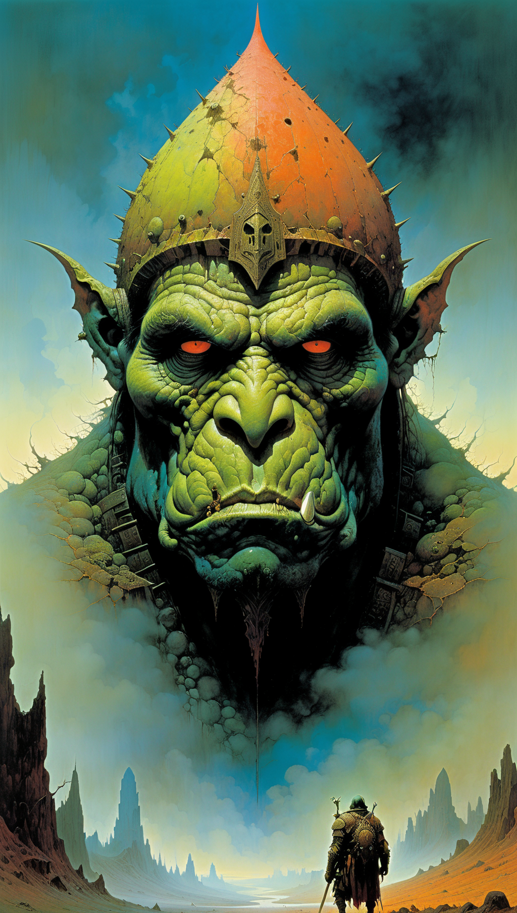 02450-1918990631-orc warrior art by Zdzislaw Beksinski and Moebius, colorful, dull colors, bleak_lora_xl_more_art-full_v1_0.5_.png